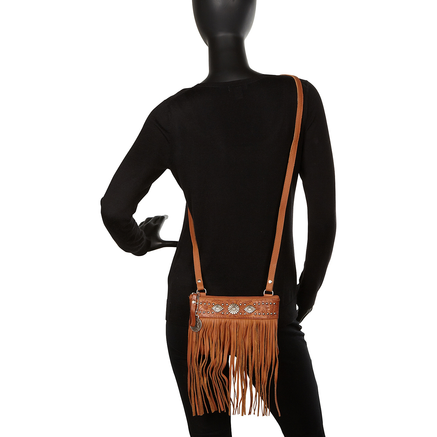 Saratoga Fringe Crossbody