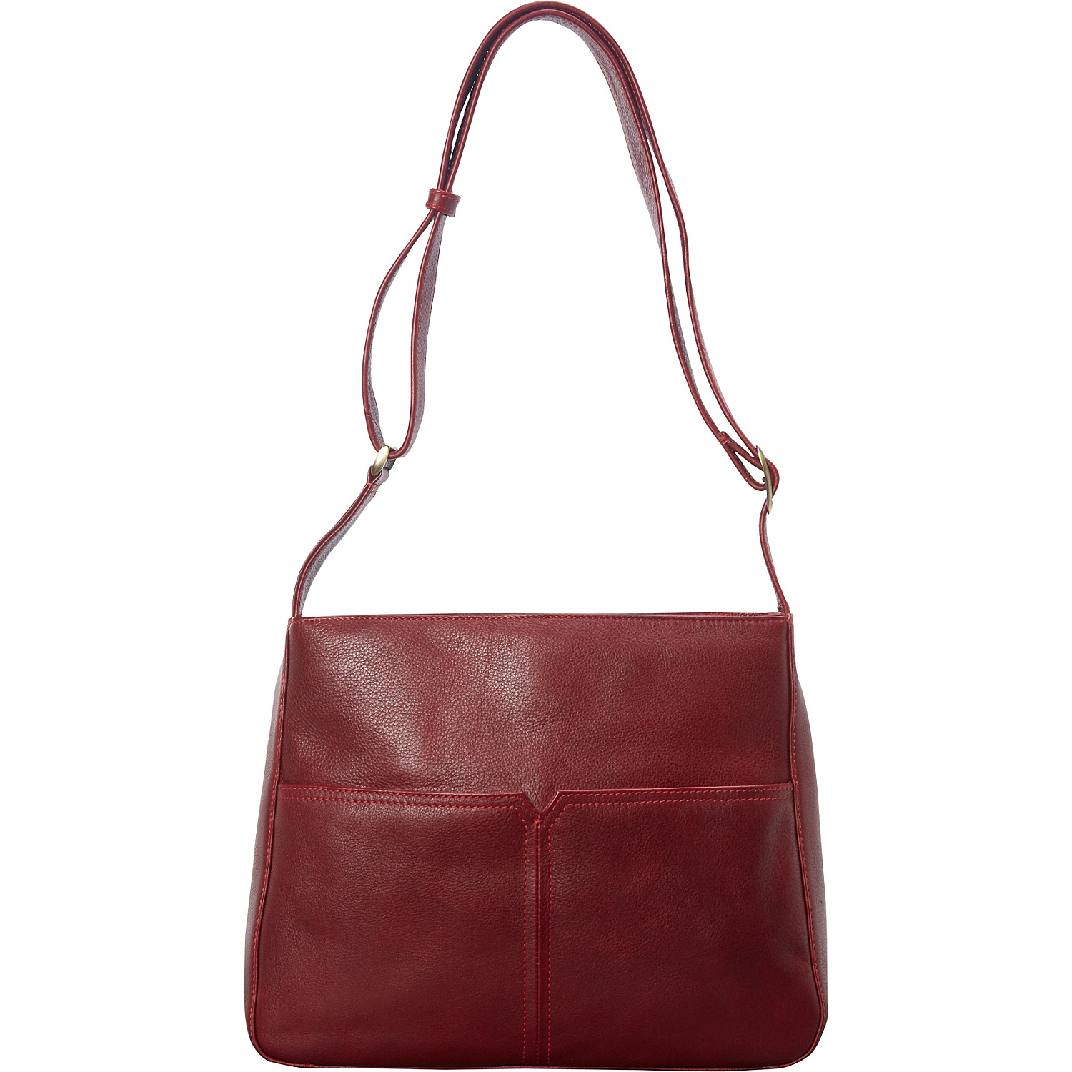 Large Top Zip Shoulder Bag