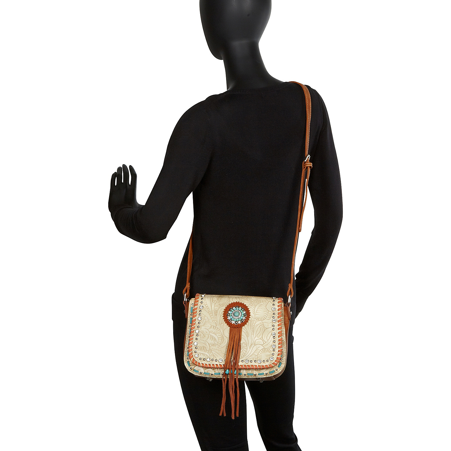 Concho Crossbody Bag