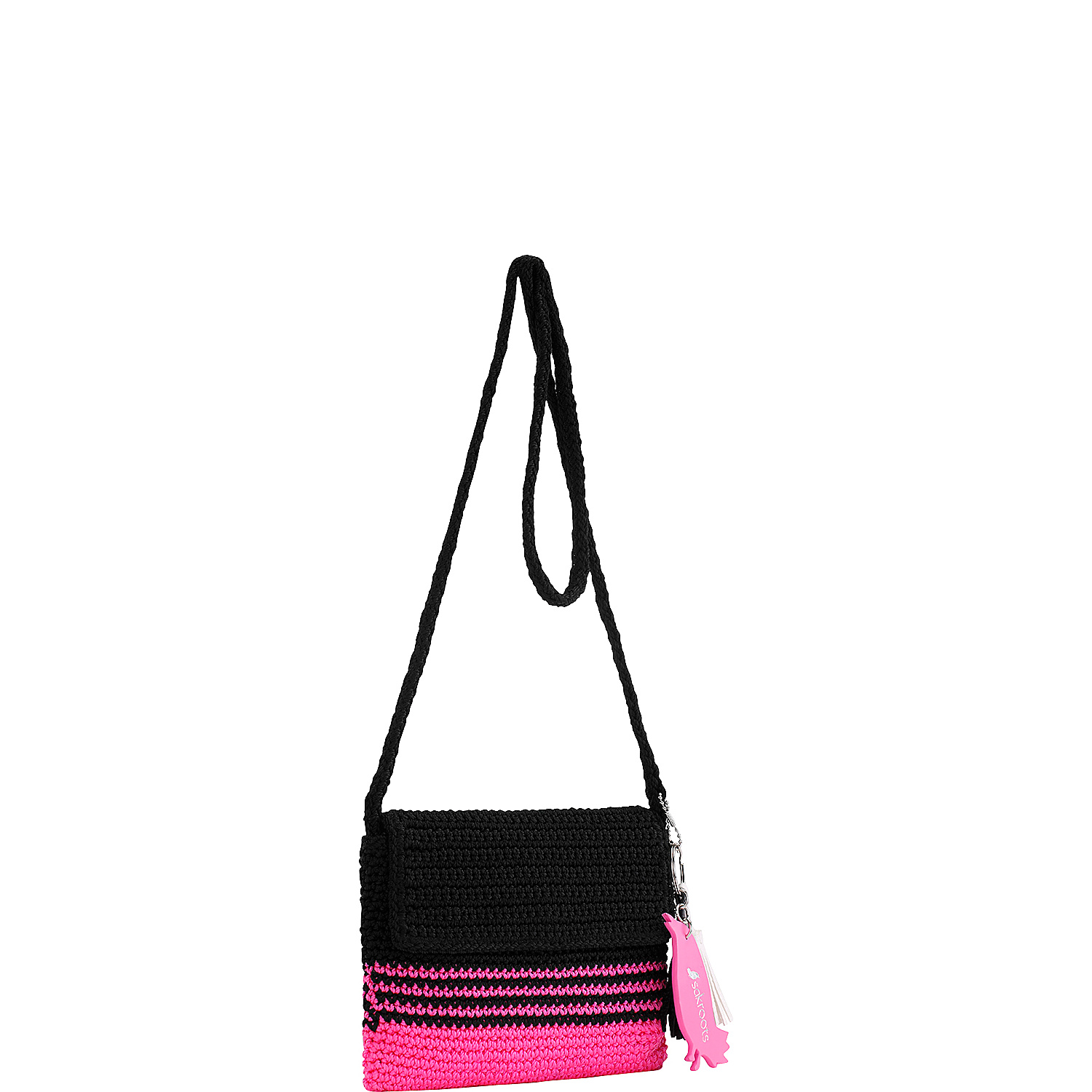 Byron Crochet Flap Crossbody