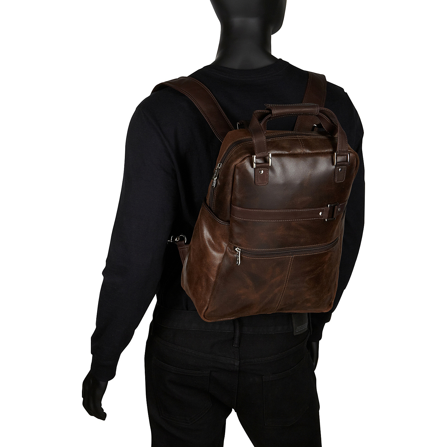 Vintage Laptop Carry-All/Convertible Backpack