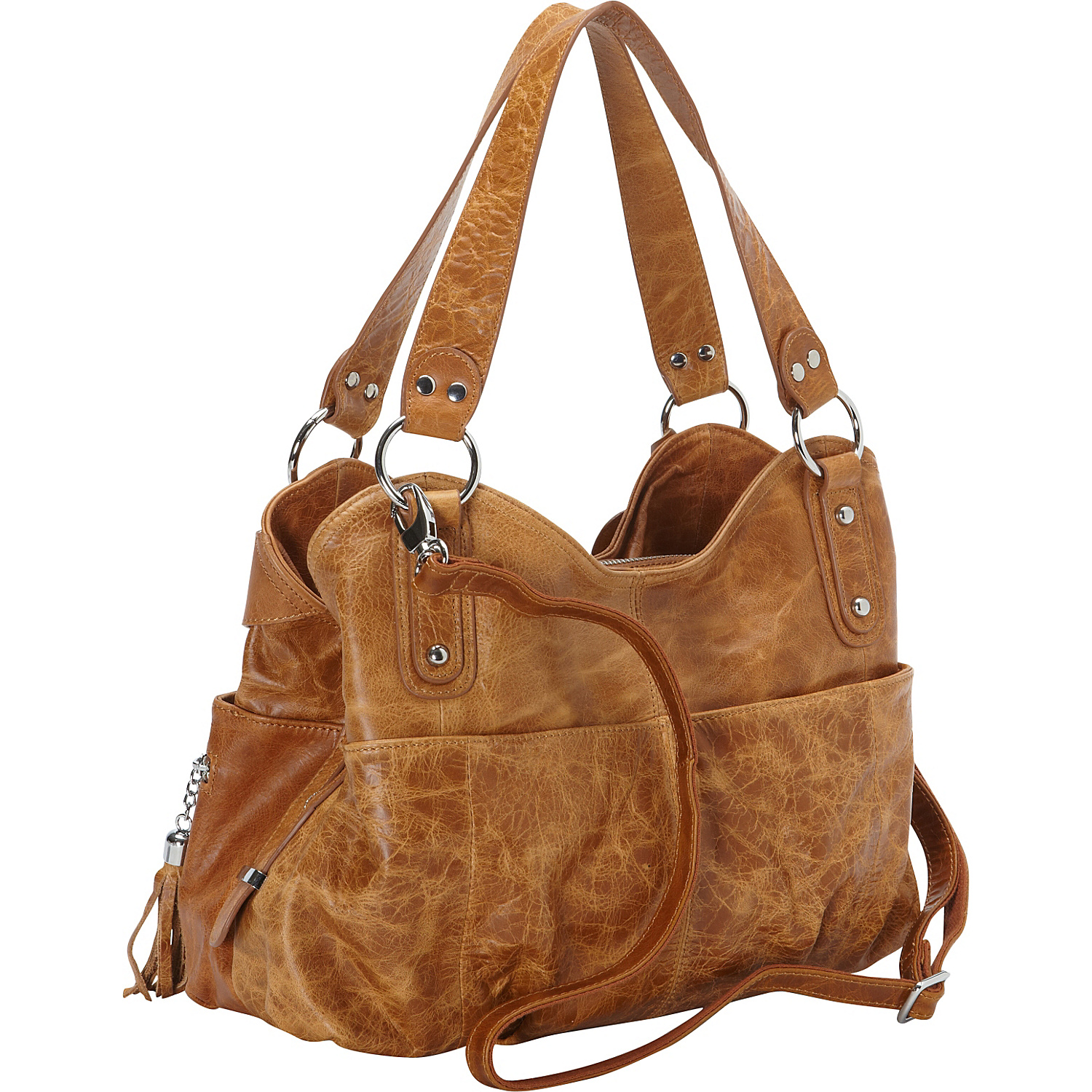 Athena Italian Leather Handbag