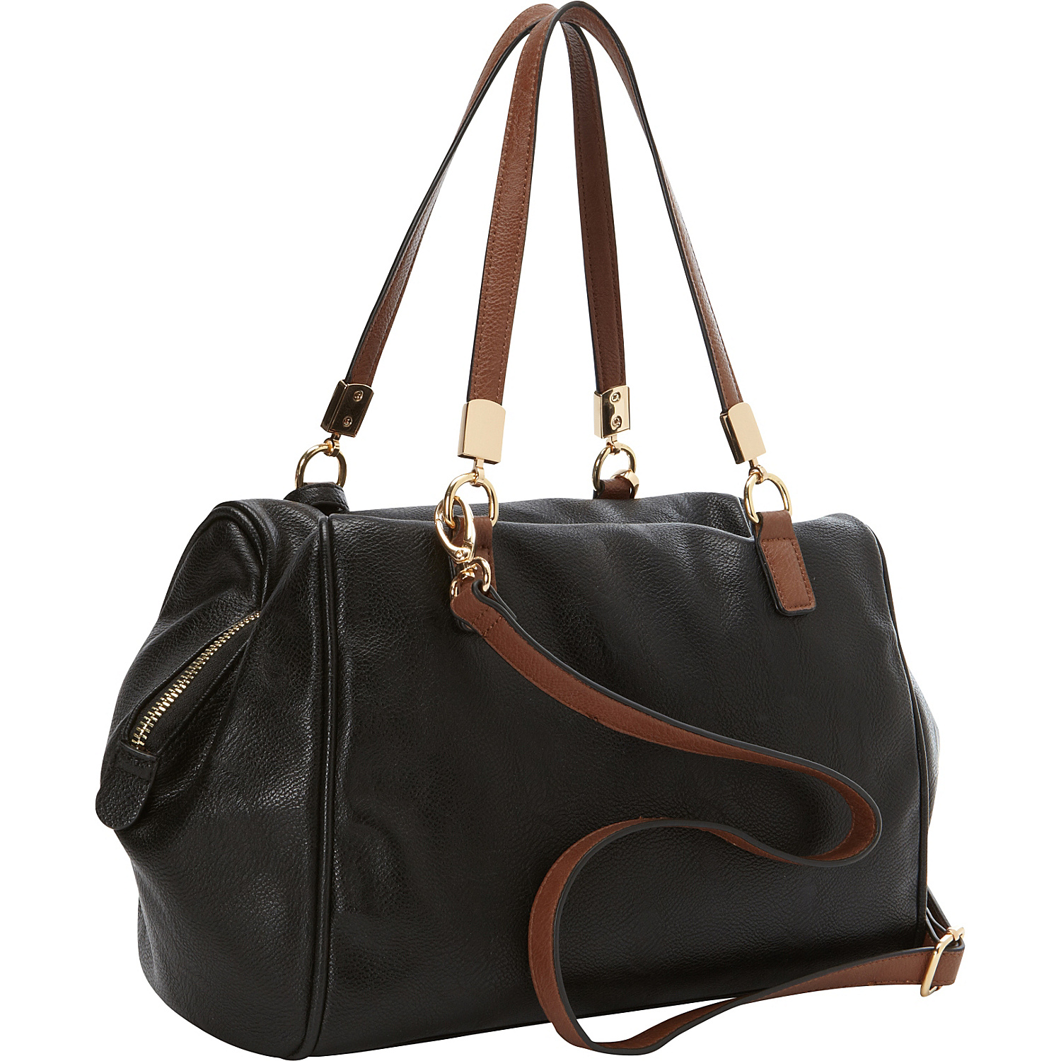 Mini Two-Tone Shoulder Bag