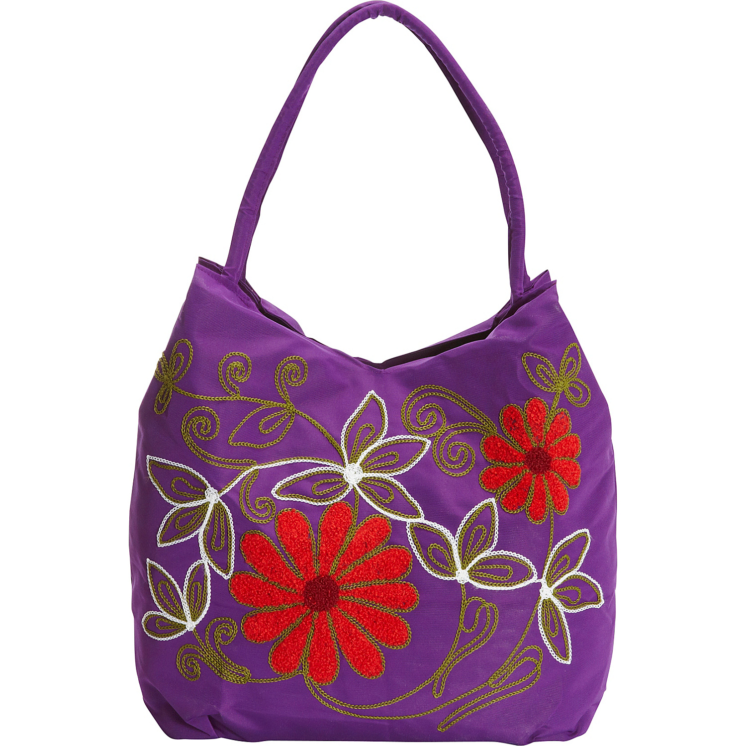 Embroidered Hobo