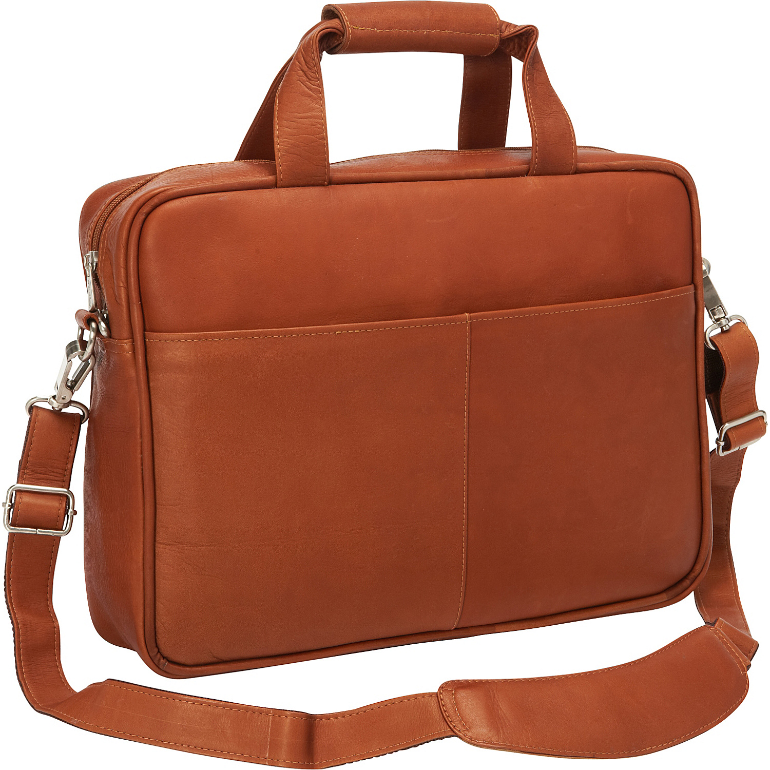 Slim Top-Zip Briefcase