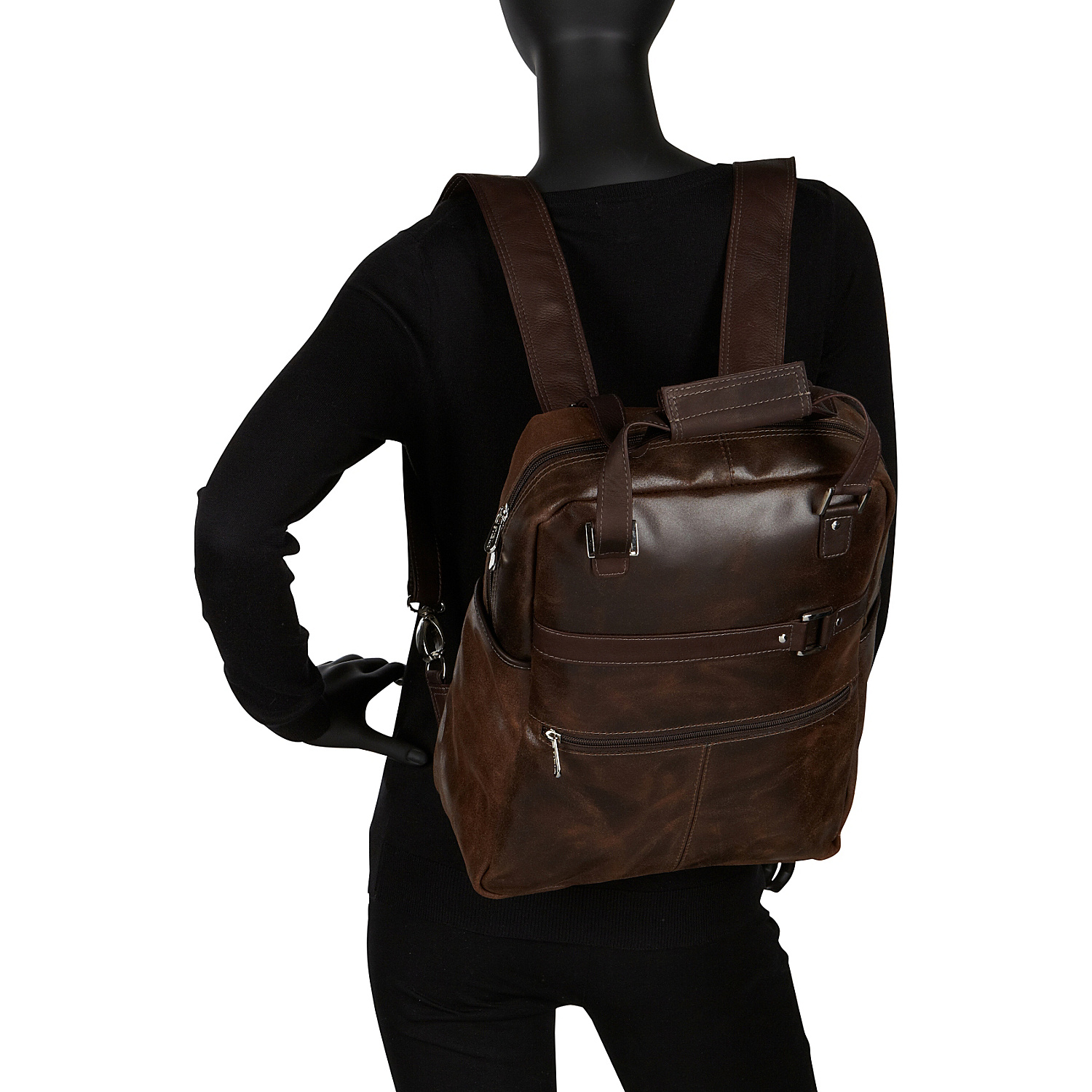 Vintage Laptop Carry-All/Convertible Backpack