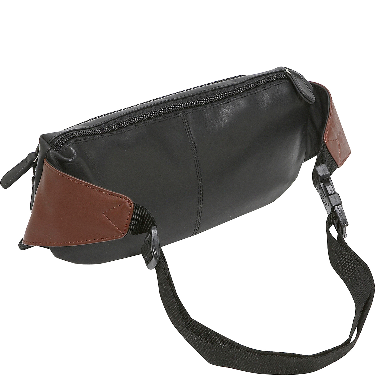 Three Zip Fanny Pack Organizer