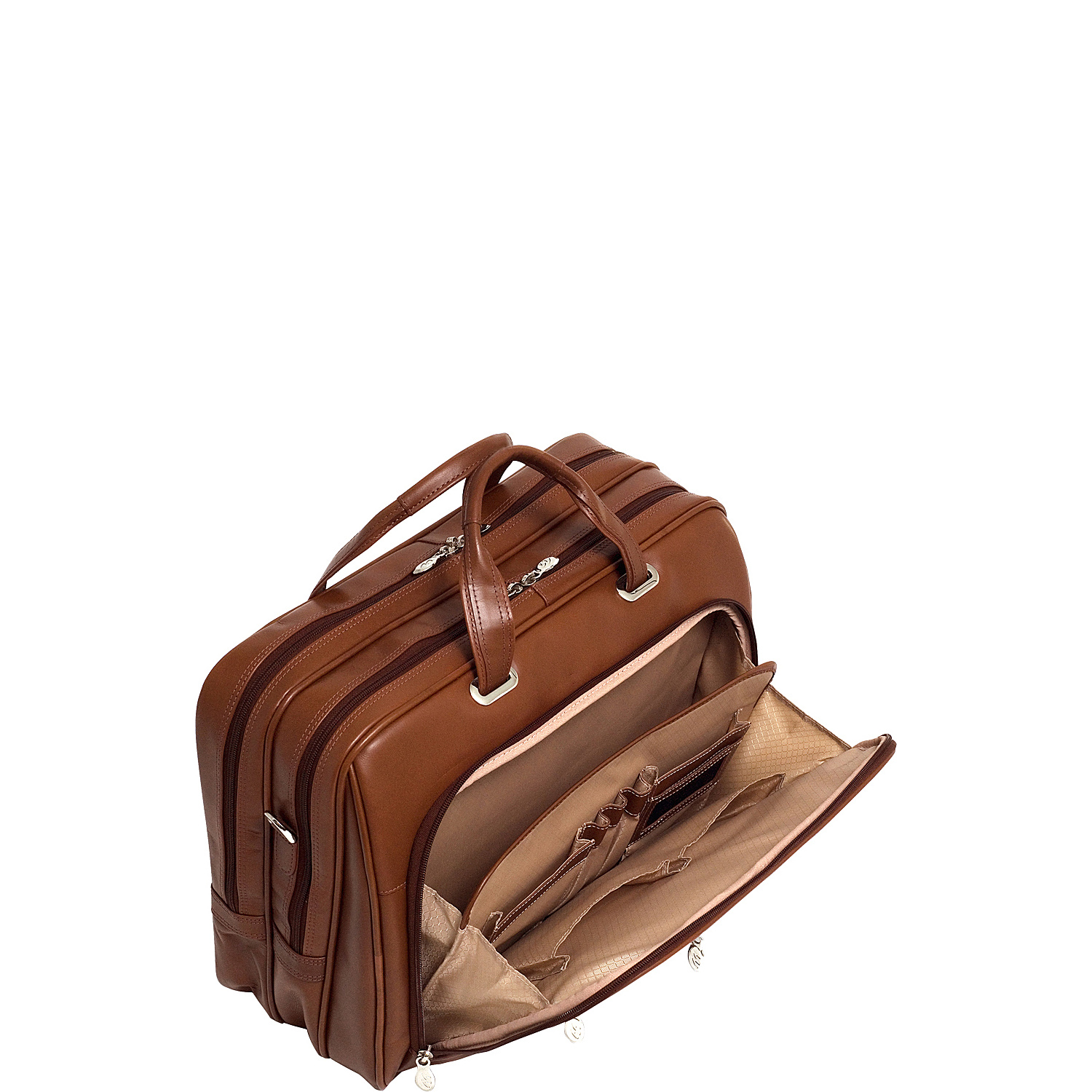 R Series Rockford Leather Laptop Case