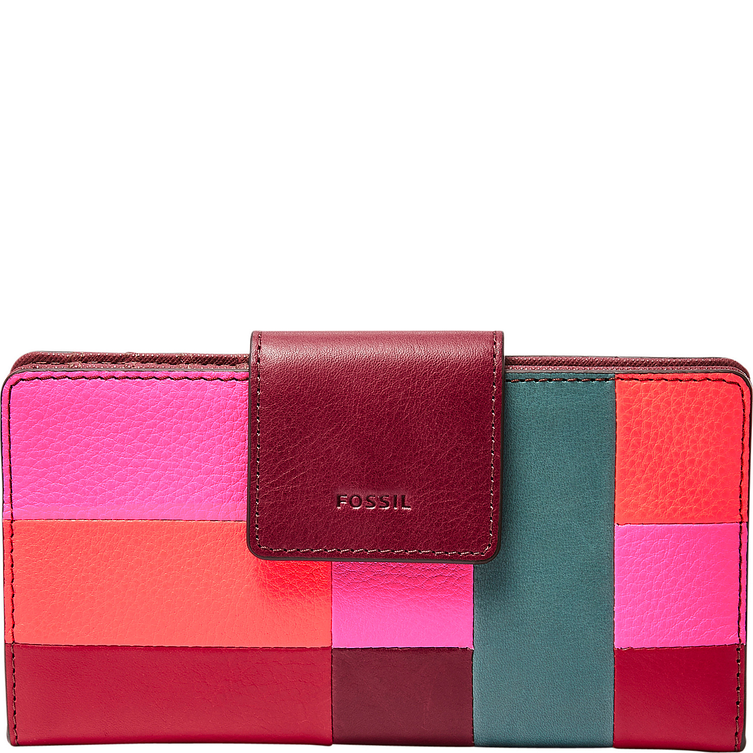 Emma RFID Tab Leather Clutch