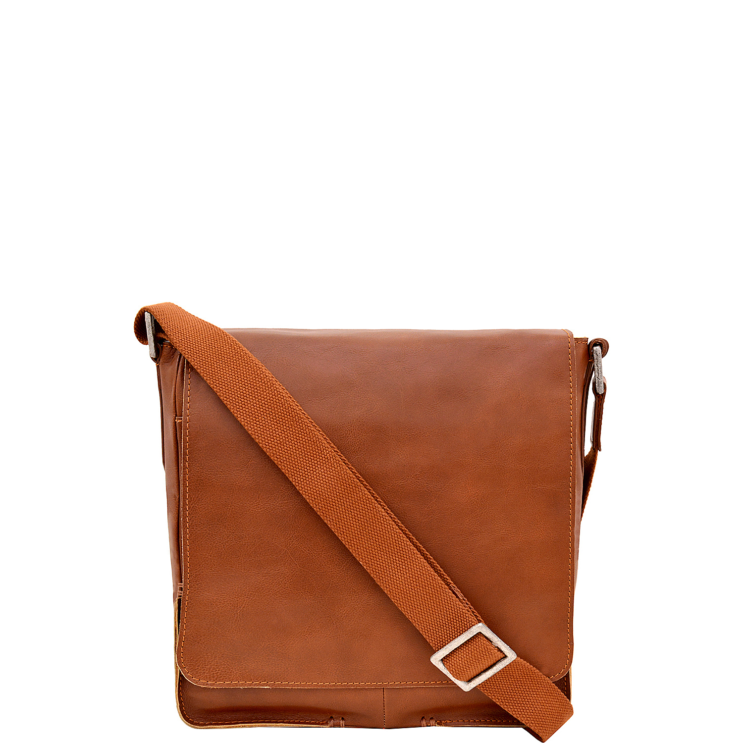 Fred Leather Business Laptop Messenger Crossbody Bag