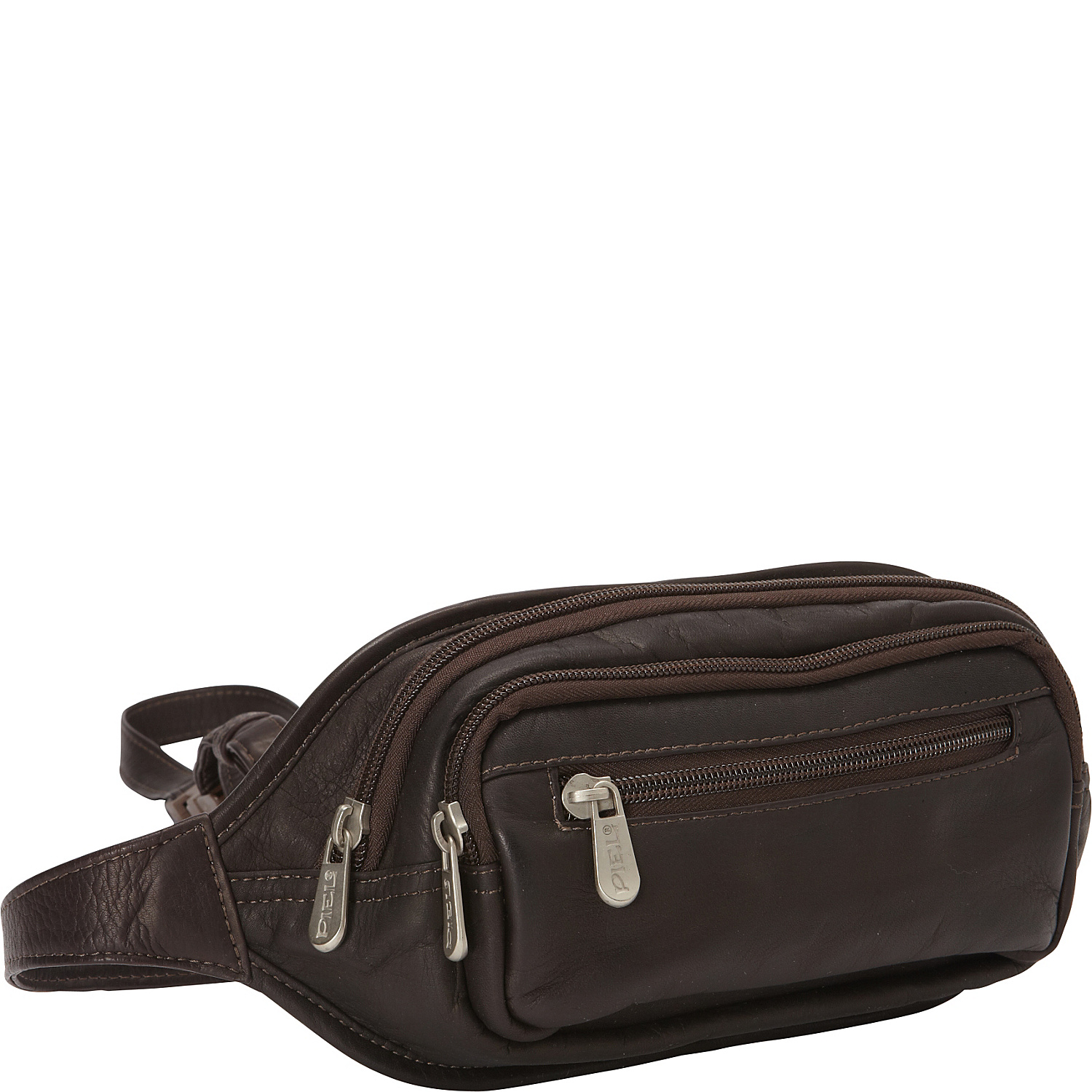 Multi-Zip Oval Waist Bag