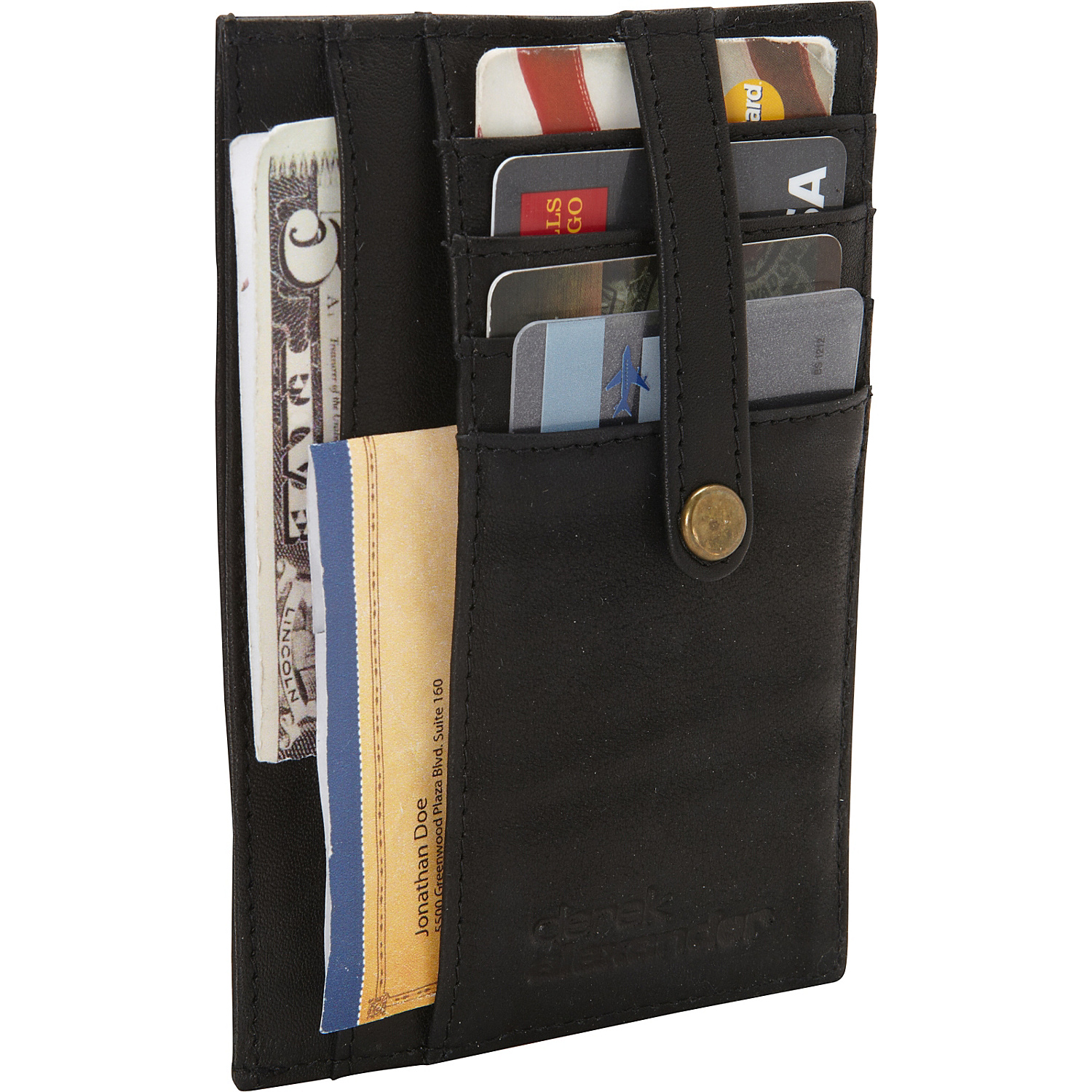 Multi Pocket Double Side Card Holder