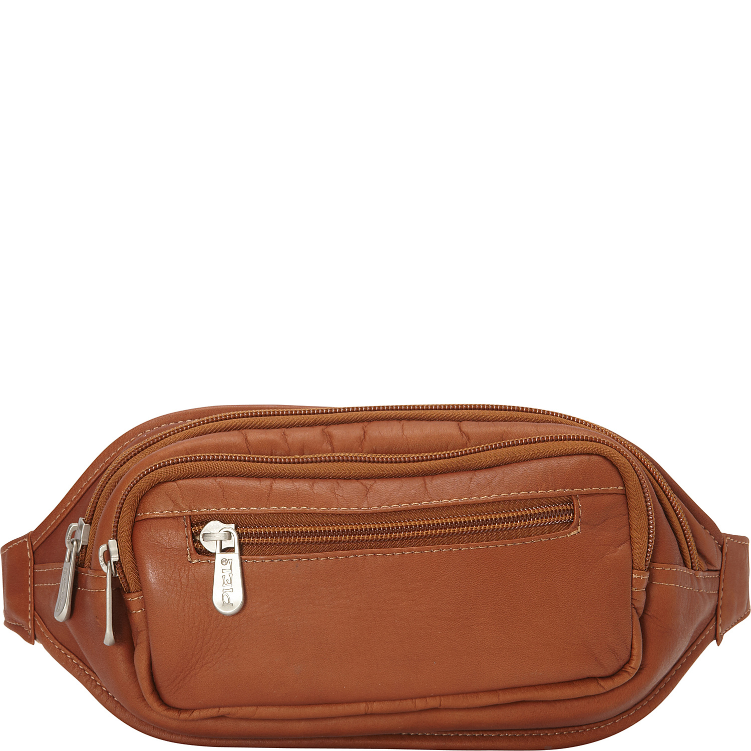 Multi-Zip Oval Waist Bag