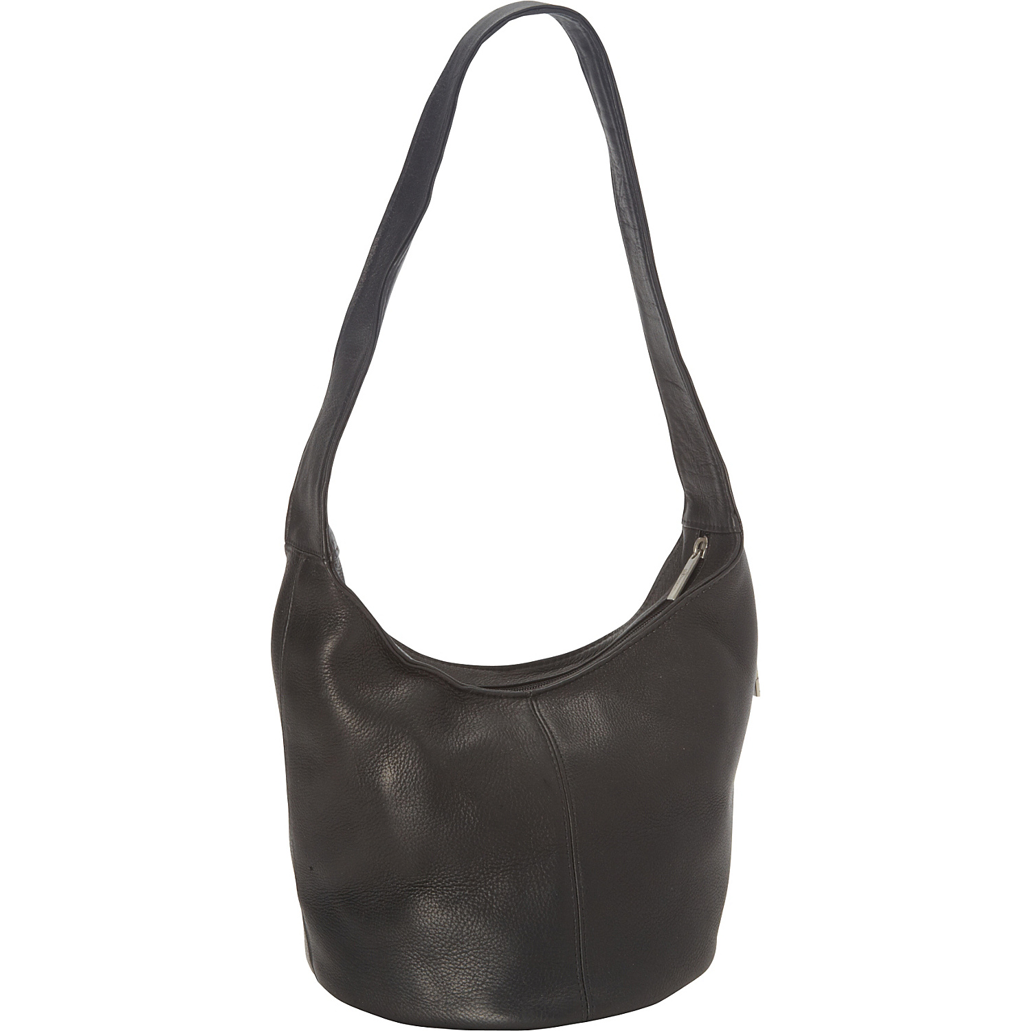 Vaquetta Hobo Bag with Side Zip Pocket