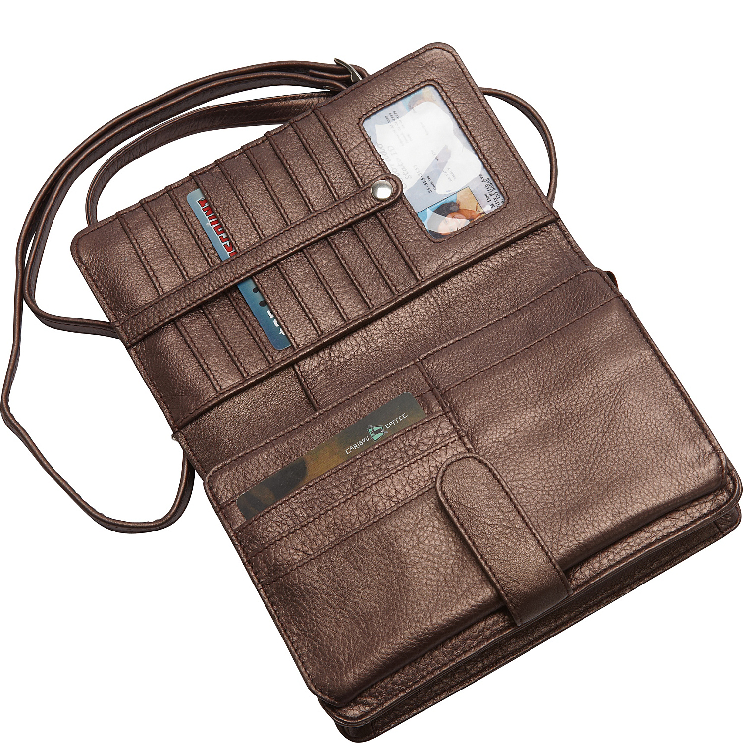 Front Flap Organizer Crossbody