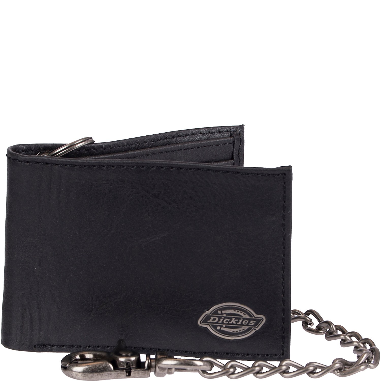 Slimfold Wallet with Inlaid Metal Logo Ornament