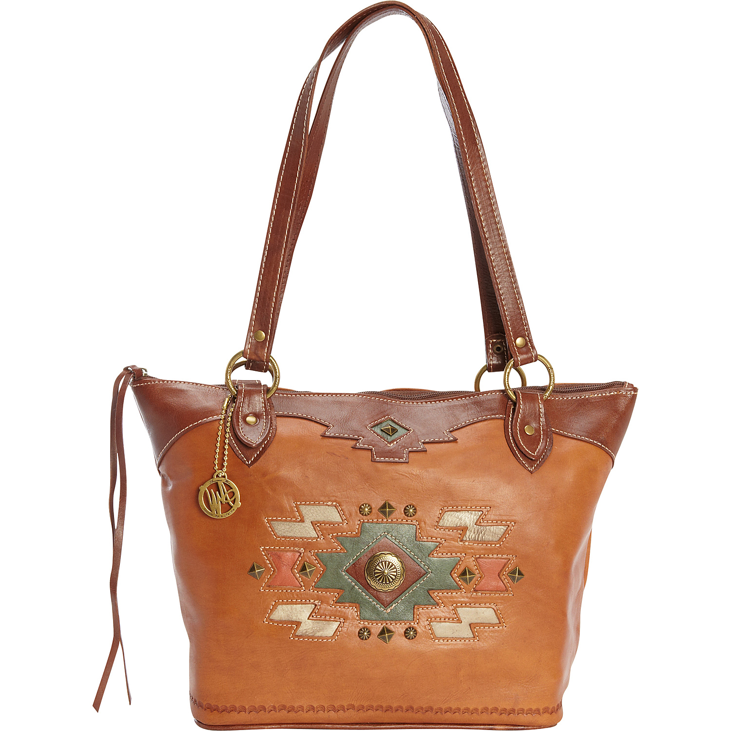 Zuni Passage Zip Top Bucket Tote