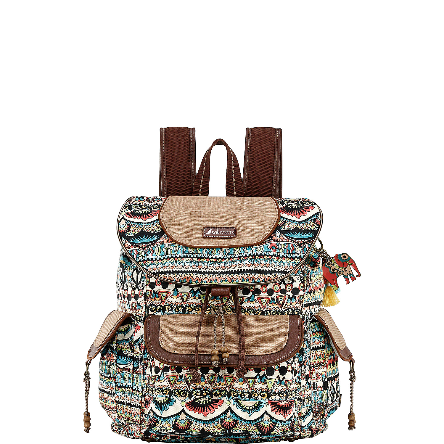 Artist Circle Flap Backpack