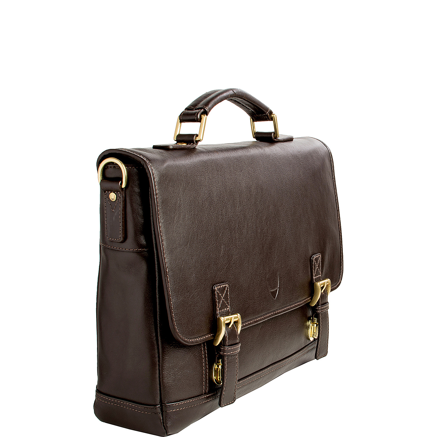 Hunter 15" Laptop Compatible Leather Briefcase