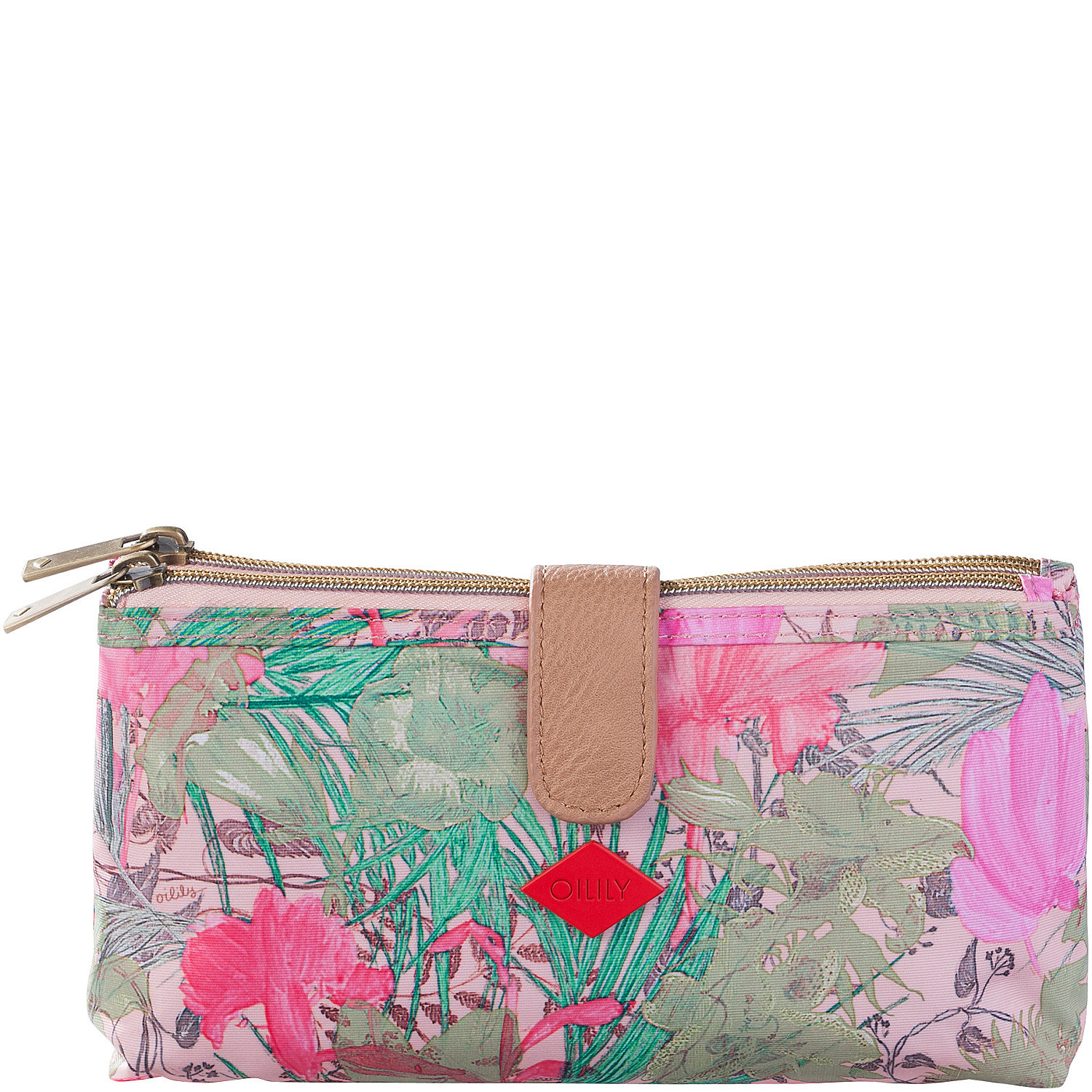 Double Flat Cosmetic Bag