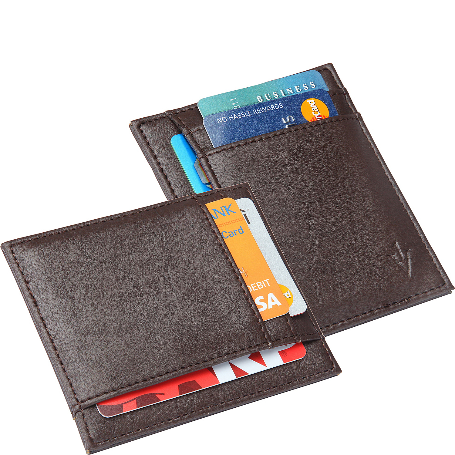 The Defender RFID Blocking Leather Card Holder