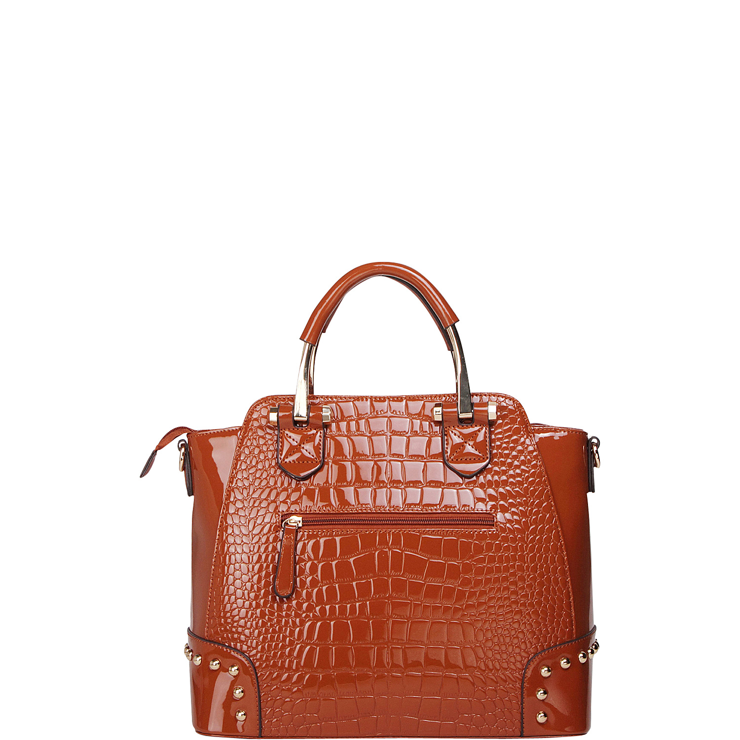 Arianna Croc Satchel