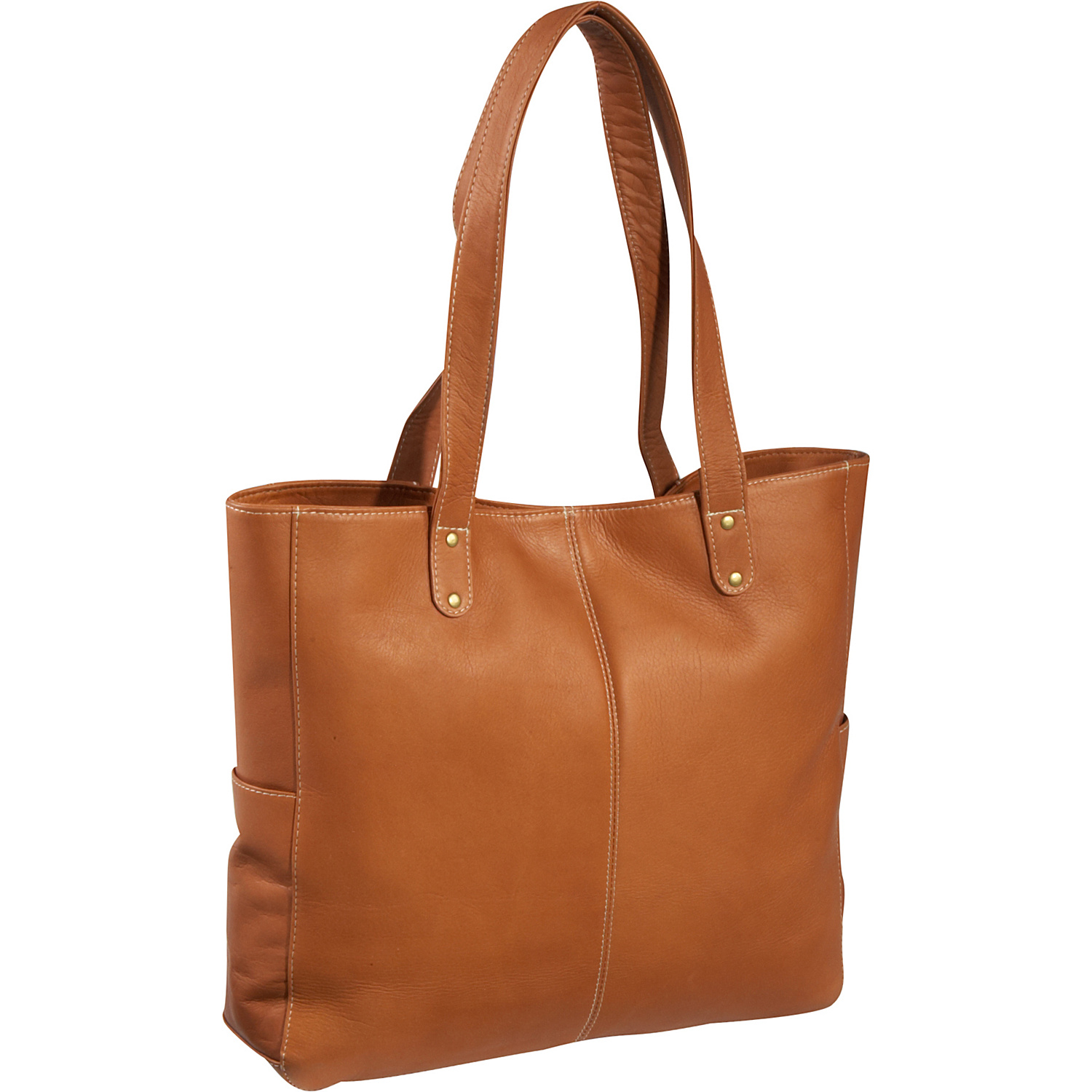 Double Strap Rivet Tote