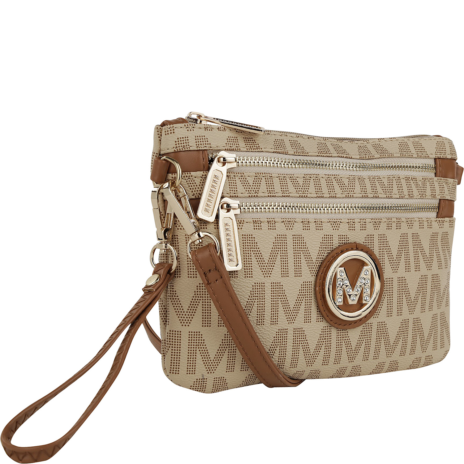 Geneve M Signature Crossbody & Wristlet