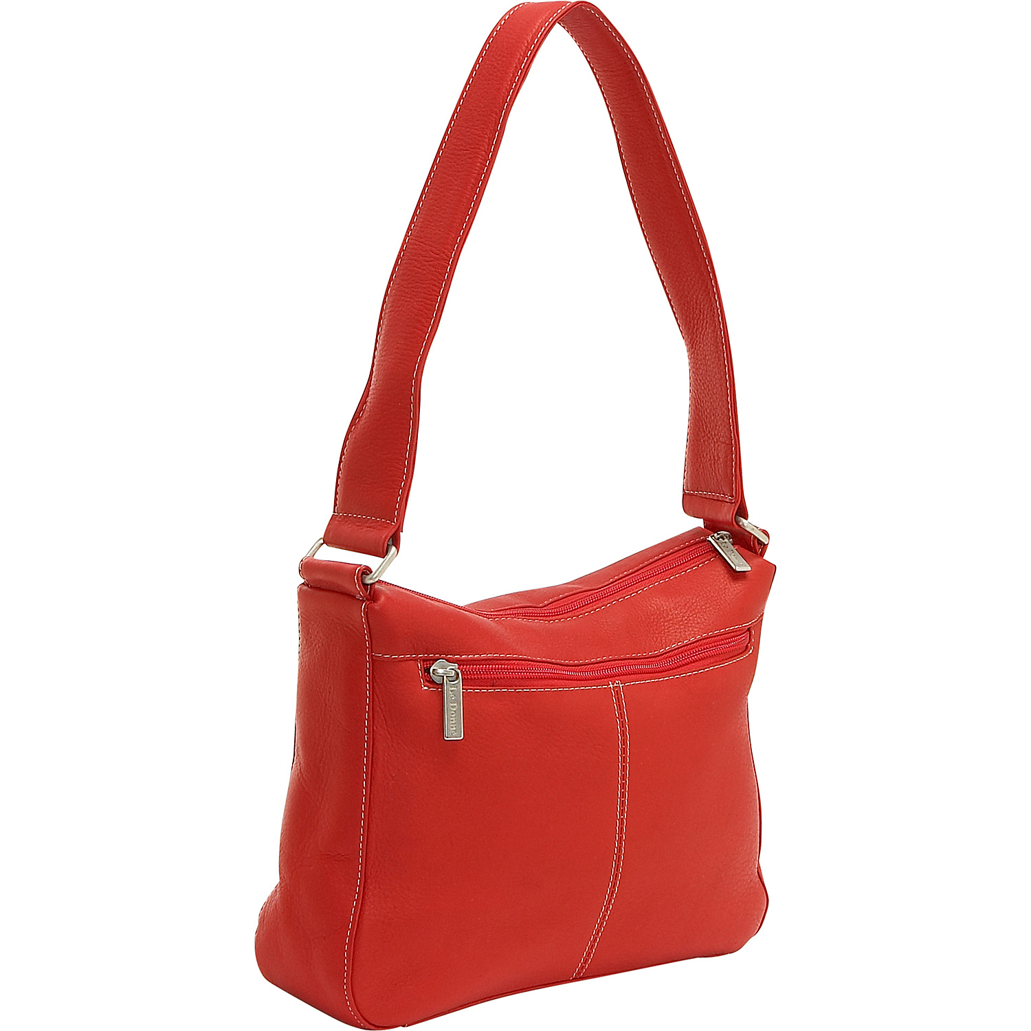 Top Zip Shoulder Bag