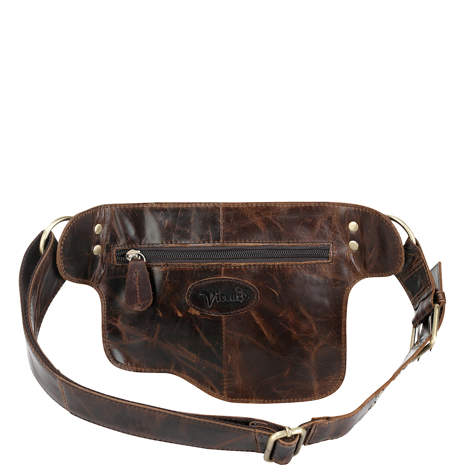 Adonis 2 Leather Waist Pack Hip Purse