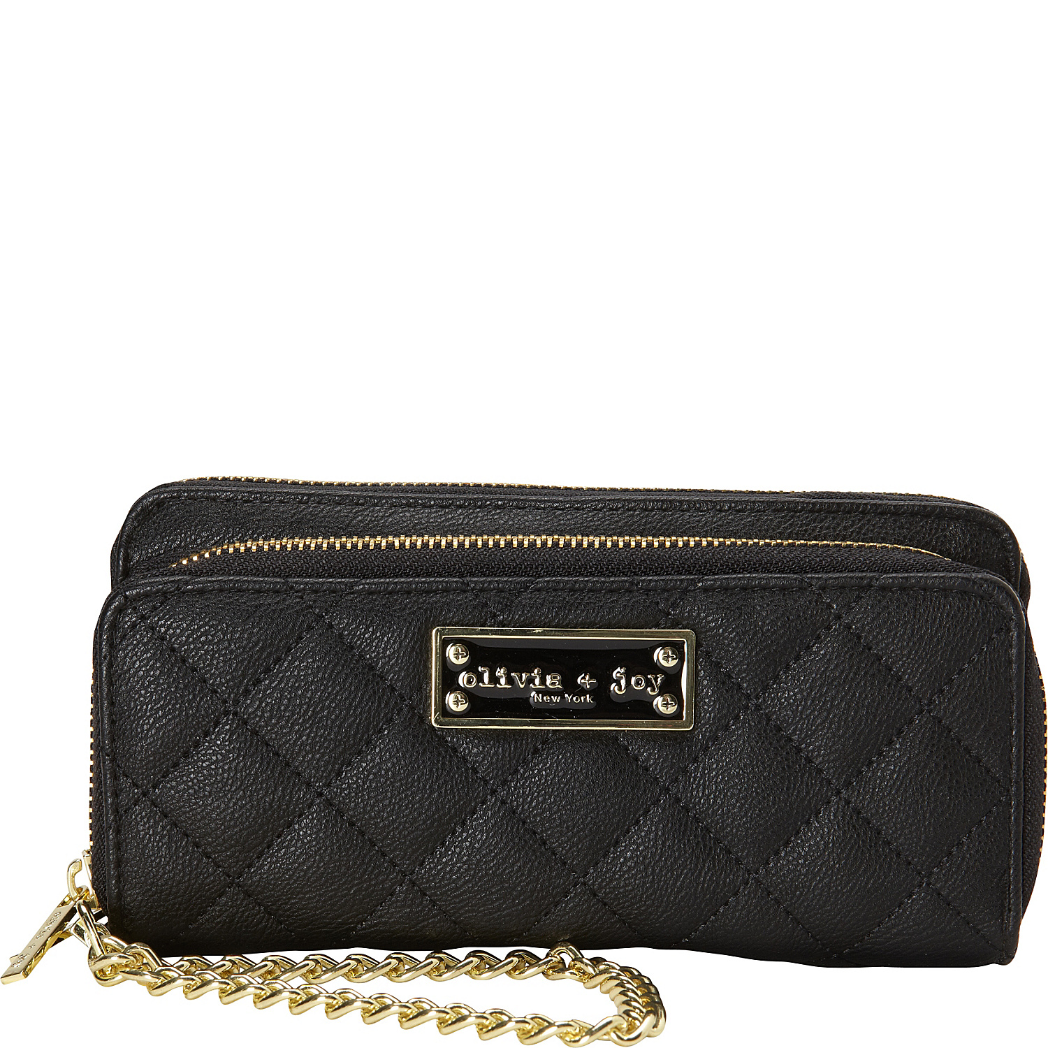 Idina Double Zip Around Wallet