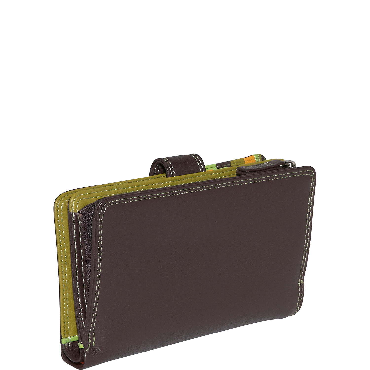 Medium Vertical Bifold Multi Color Wallet