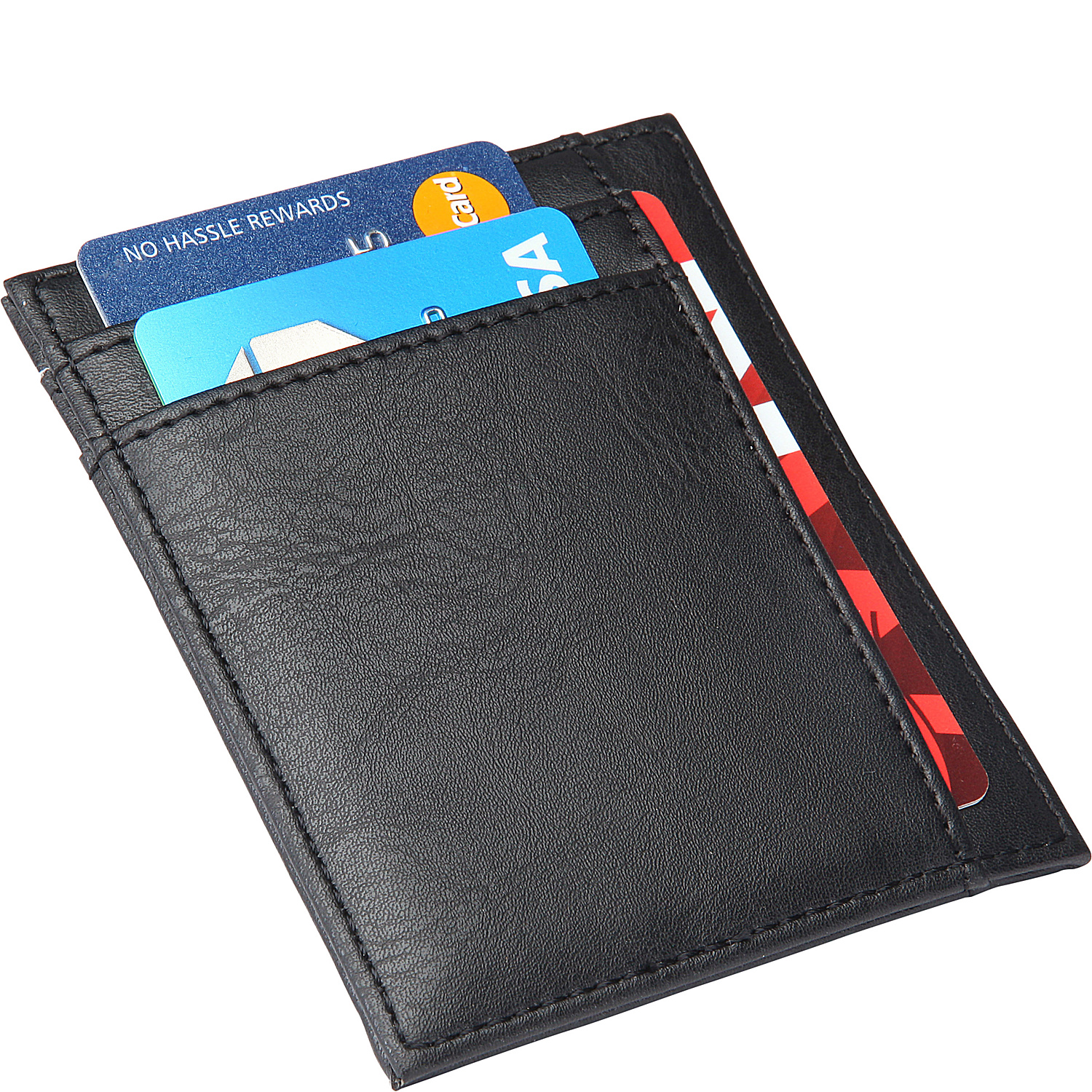 The Defender RFID Blocking Leather Card Holder