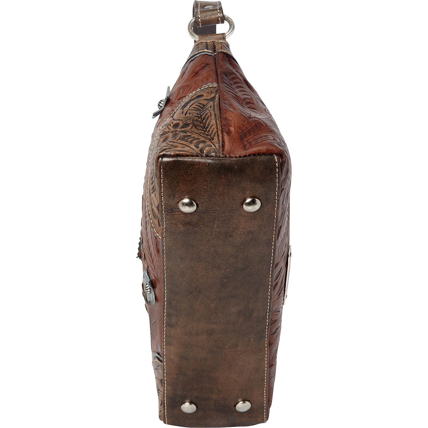 Desert Wildflower Zip top Shoulder Bag