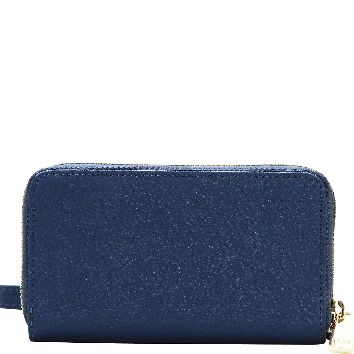 Sadie 24K Gold Leather Wallet Wristlet