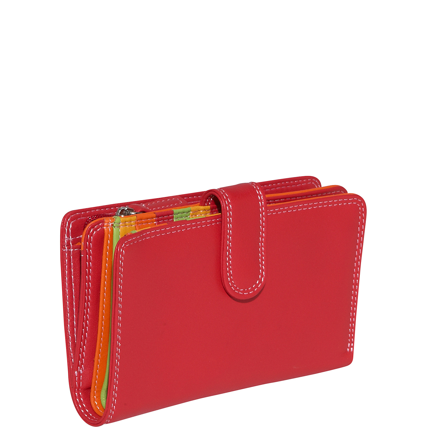 Medium Vertical Bifold Multi Color Wallet