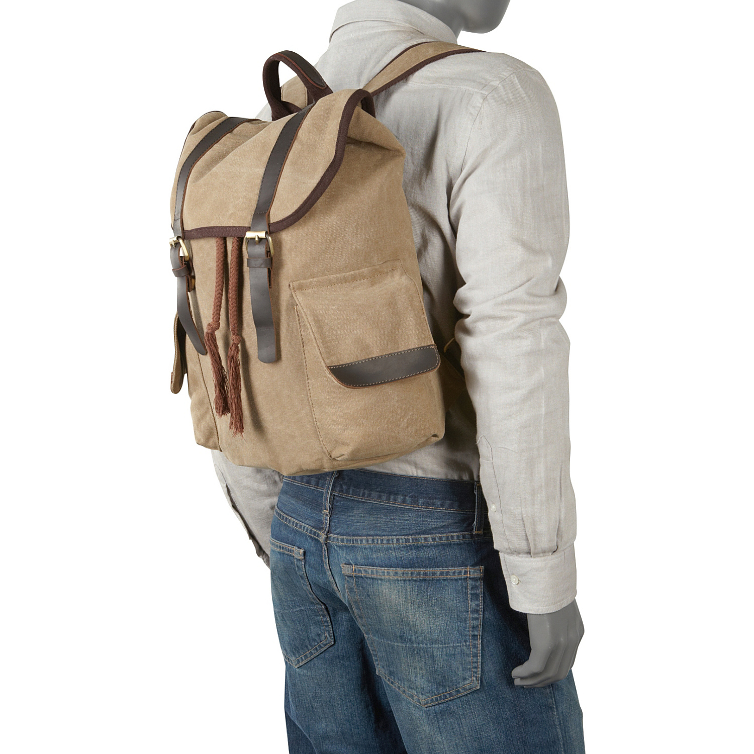 Vintage Canvas Backpack