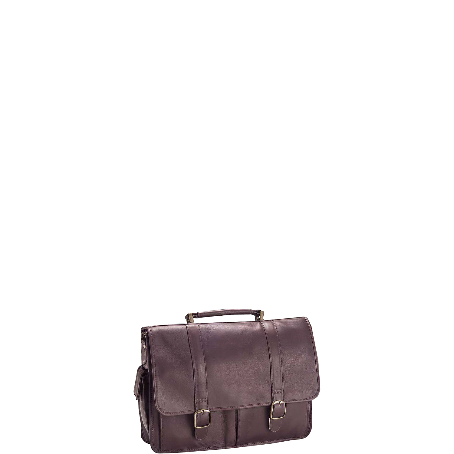 Vachetta Leather Laptop Briefcase