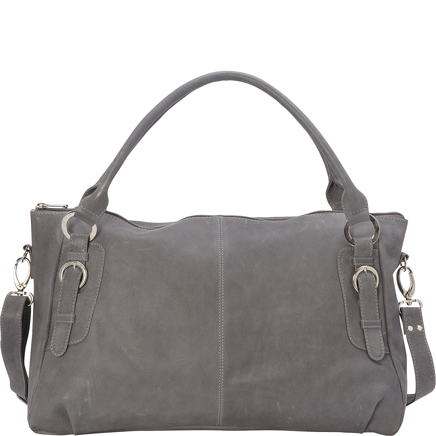 Large Convertible Satchel Handbag