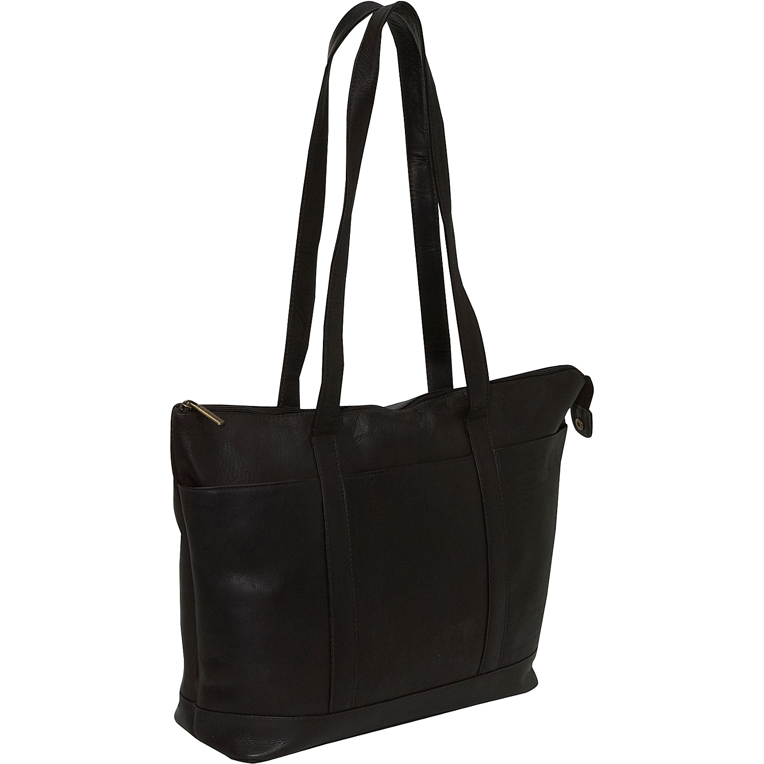 Double Strap Med Pocket Tote