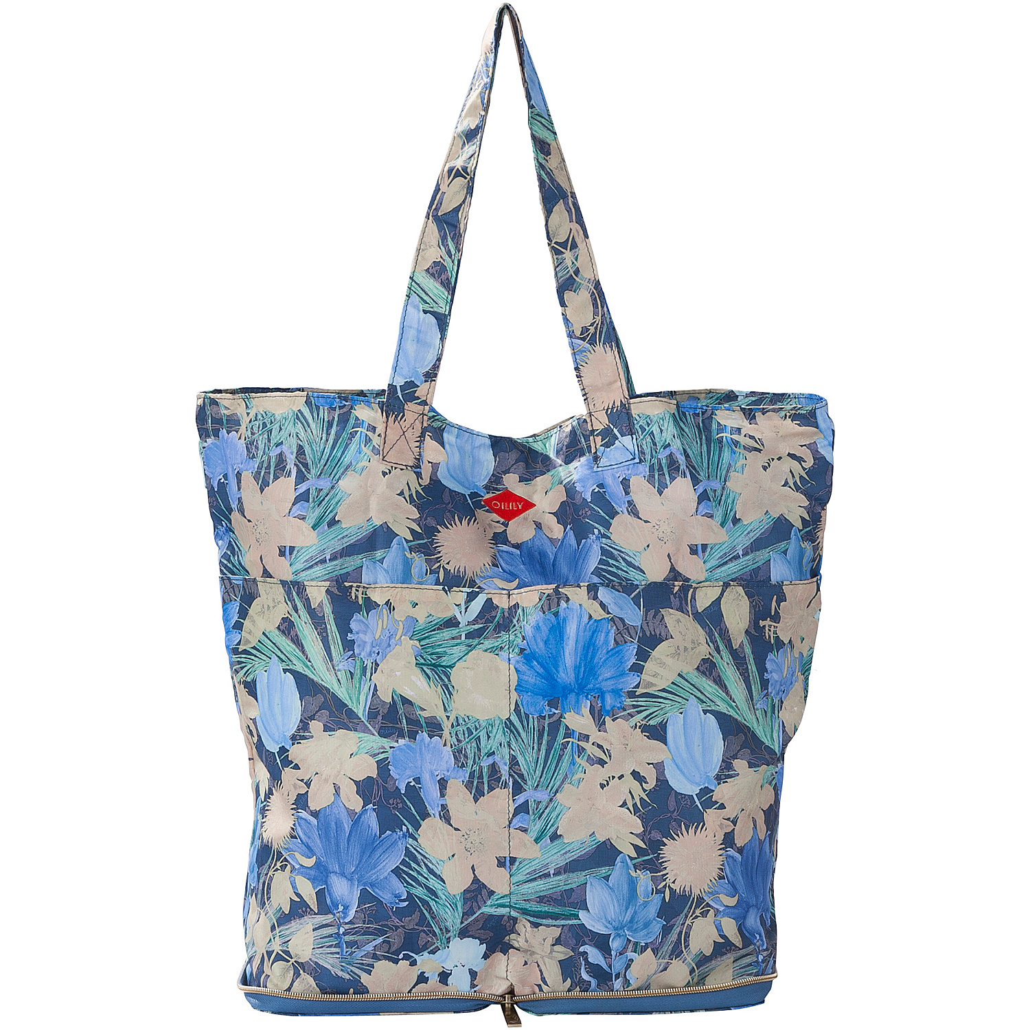 Folding Shopper Shoulder Bag