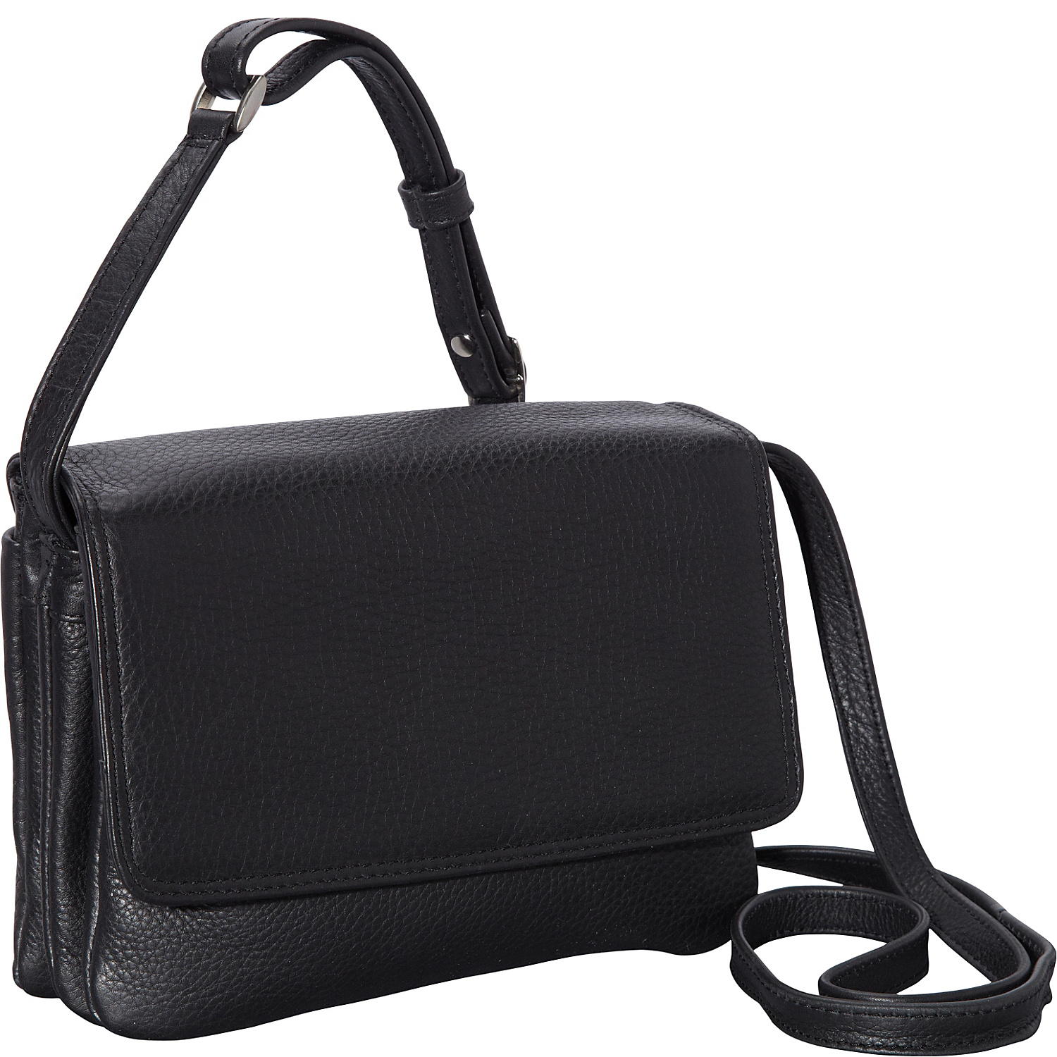 Small Half Flap Shoulder Bag