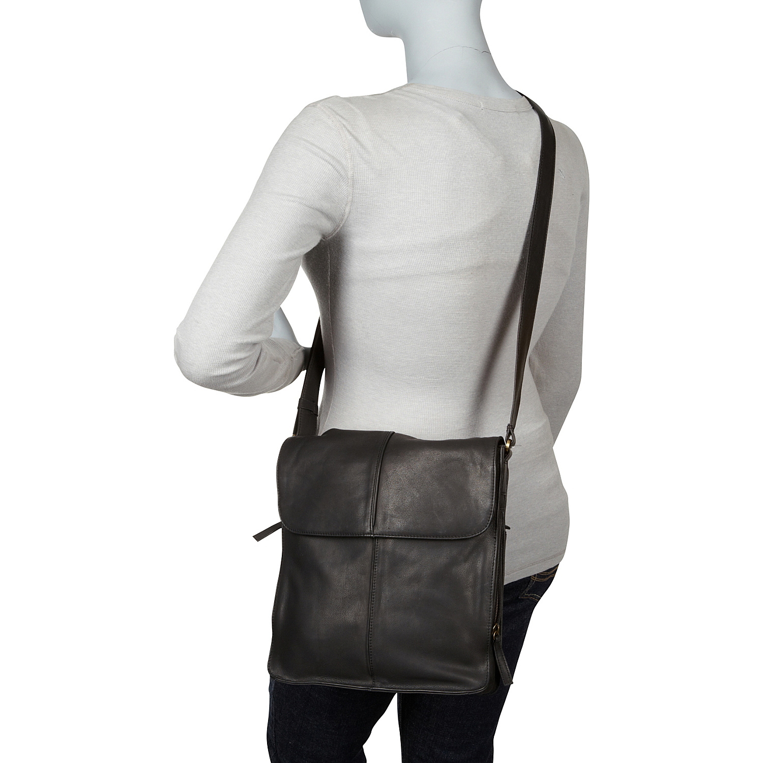 NS Flap Shoulder Bag