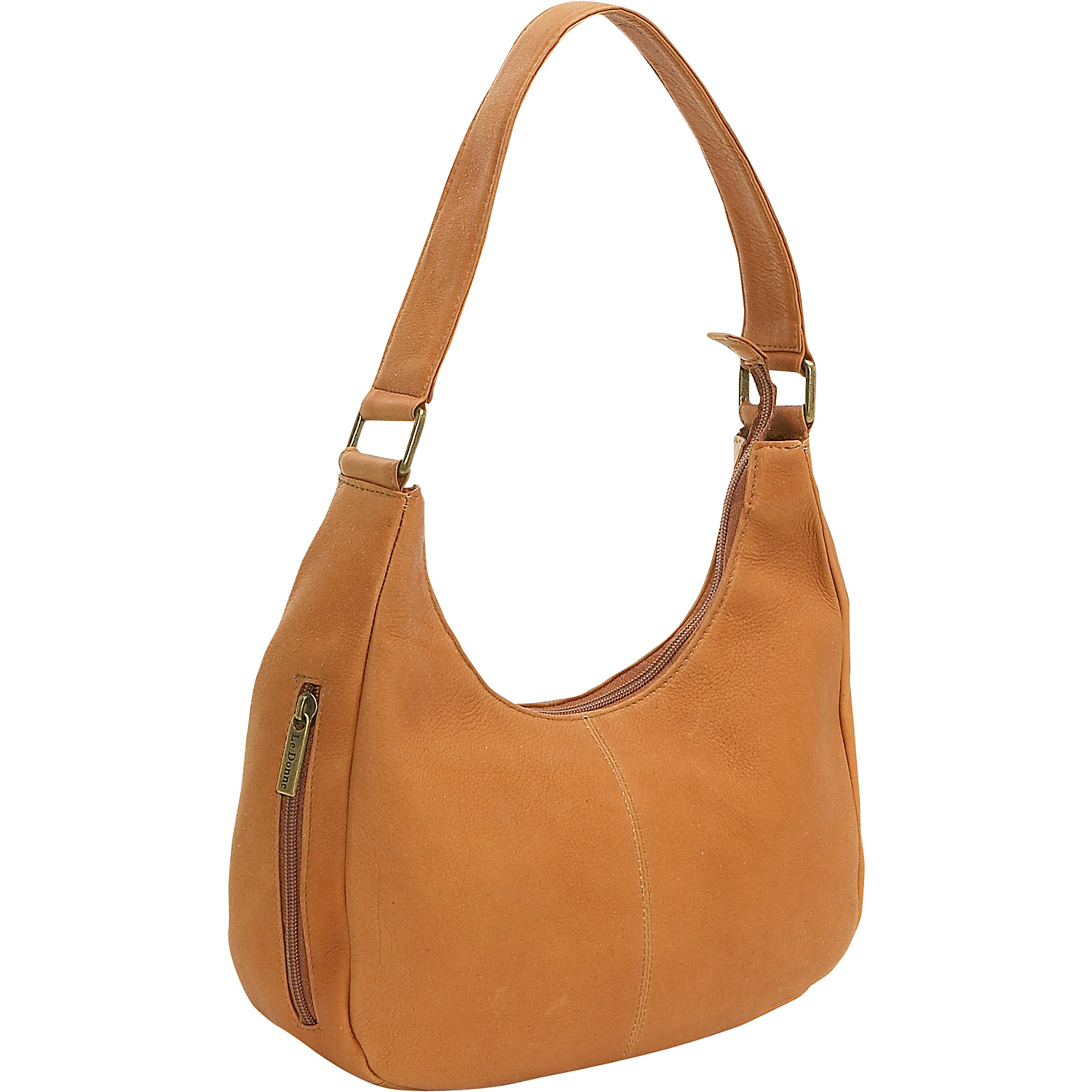 Single Handle Side Zip Hobo