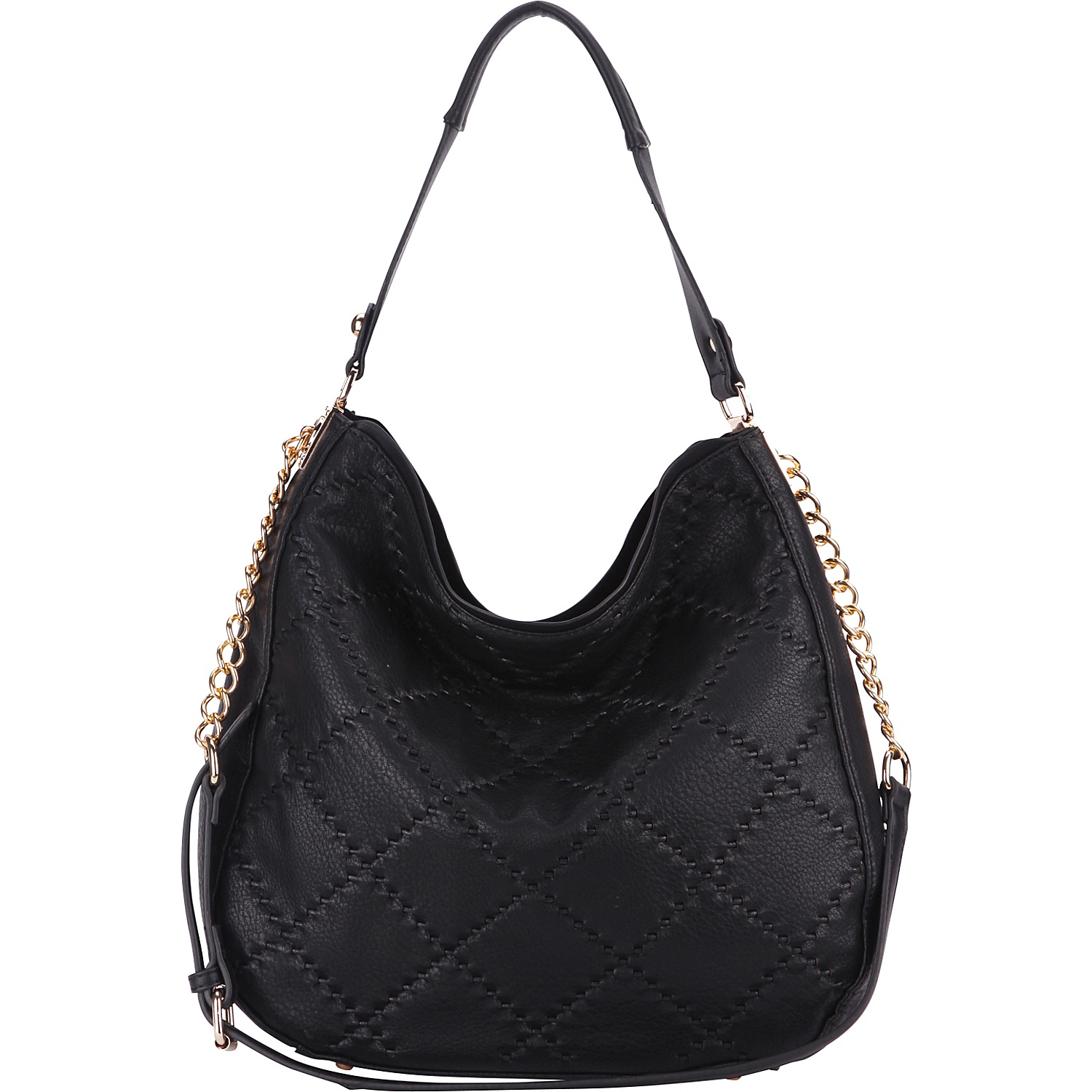 Dahlia Quilted Hobo By Mia K. Farrow