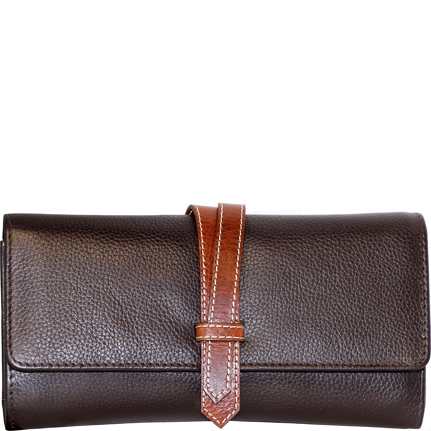 Crisscross Flap Wallet