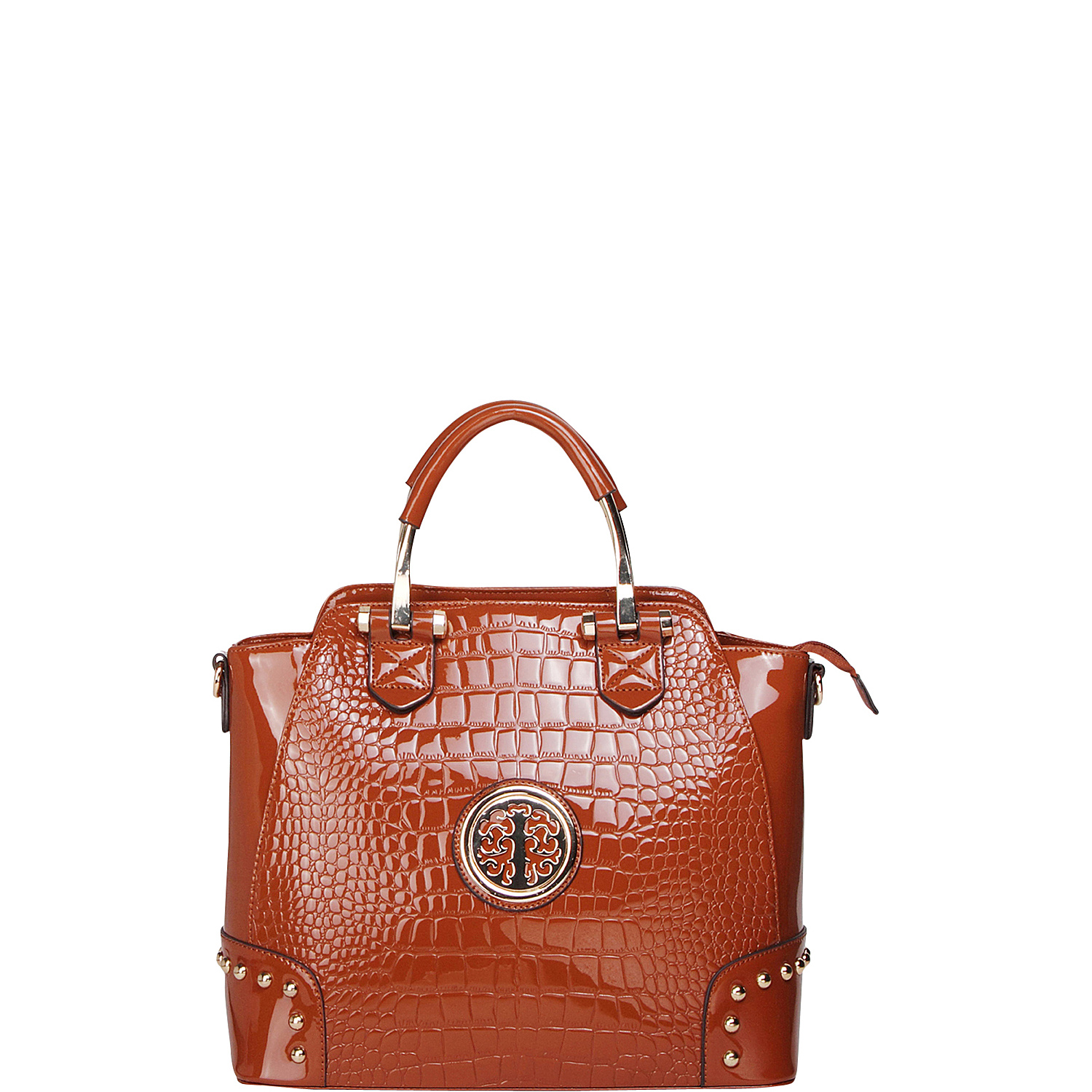 Arianna Croc Satchel