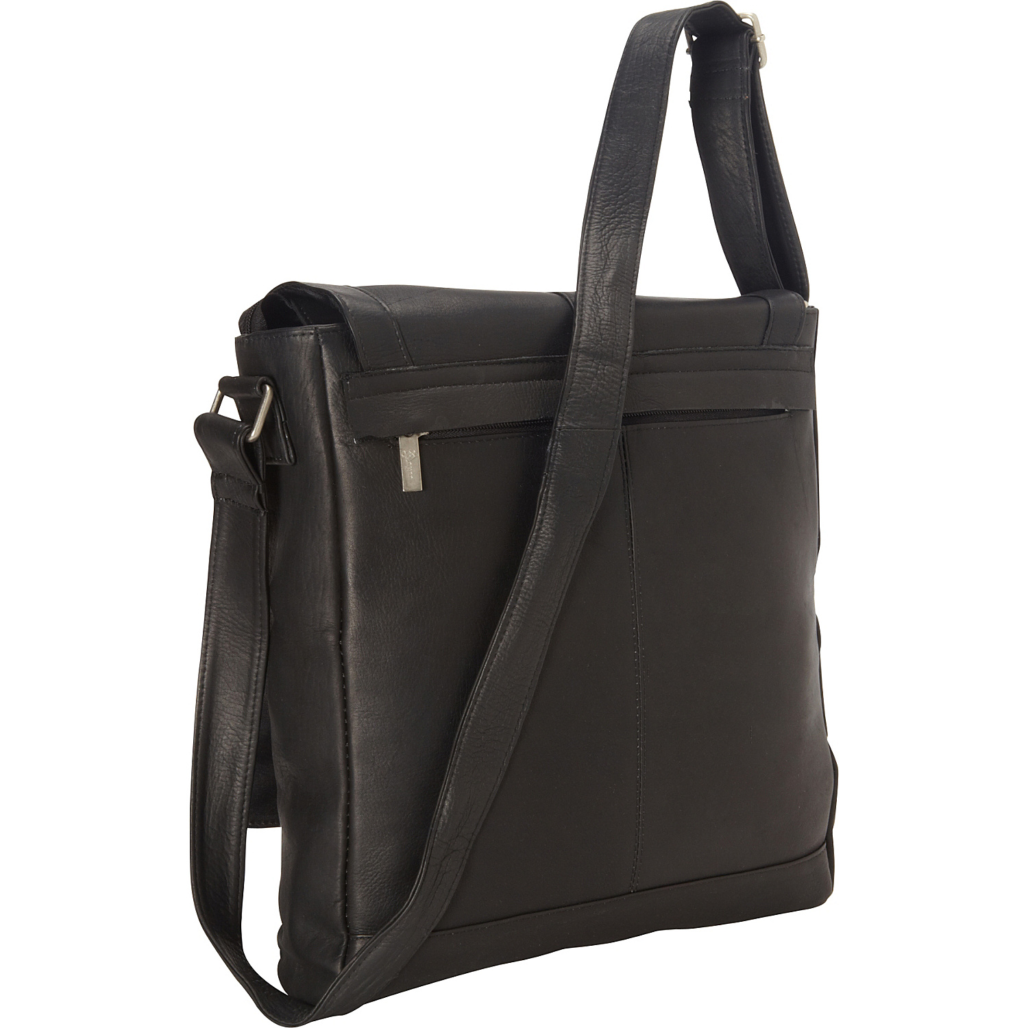 Vaquetta Vertical 16 Inch Laptop Messenger Bag