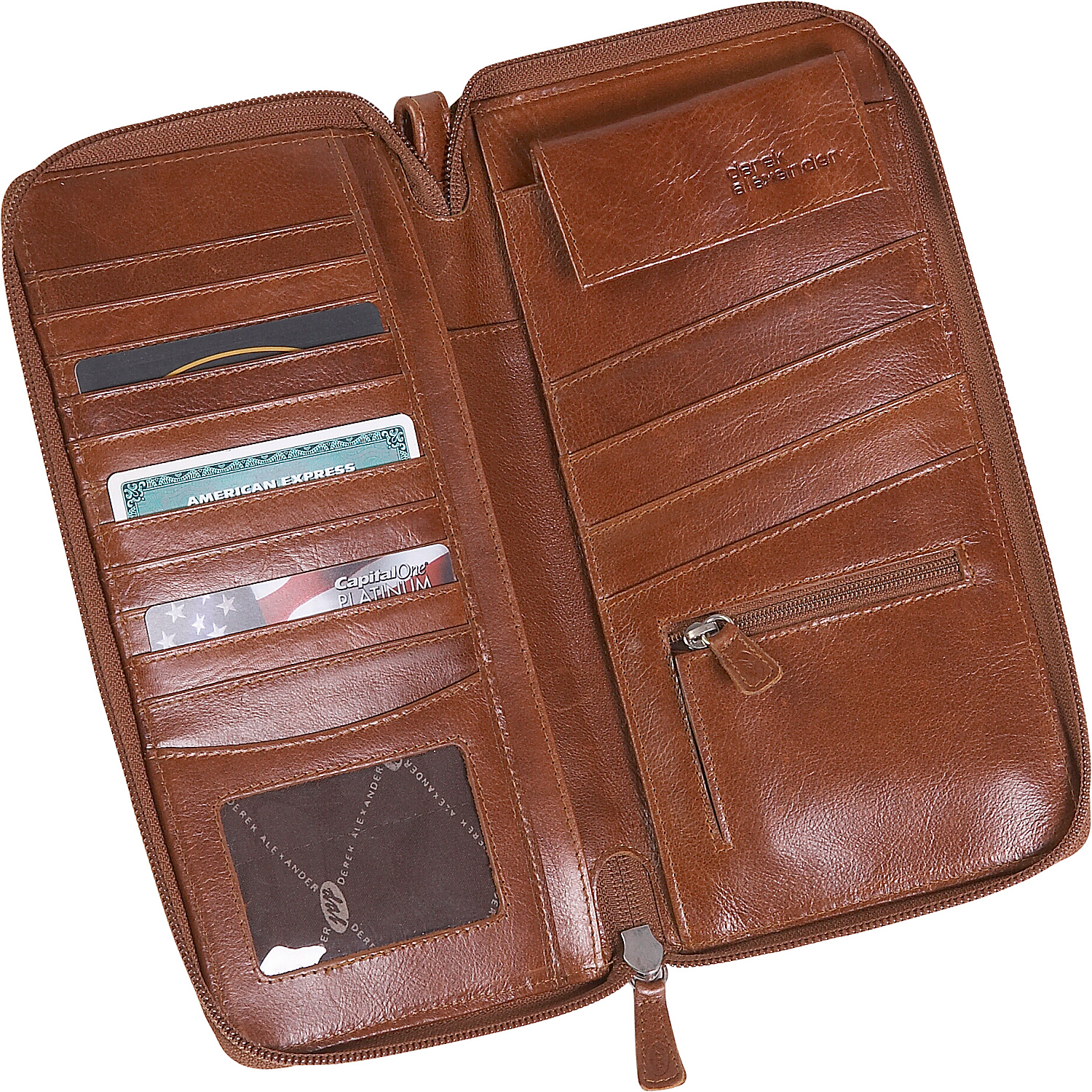 Leather Passport Travel Wallet