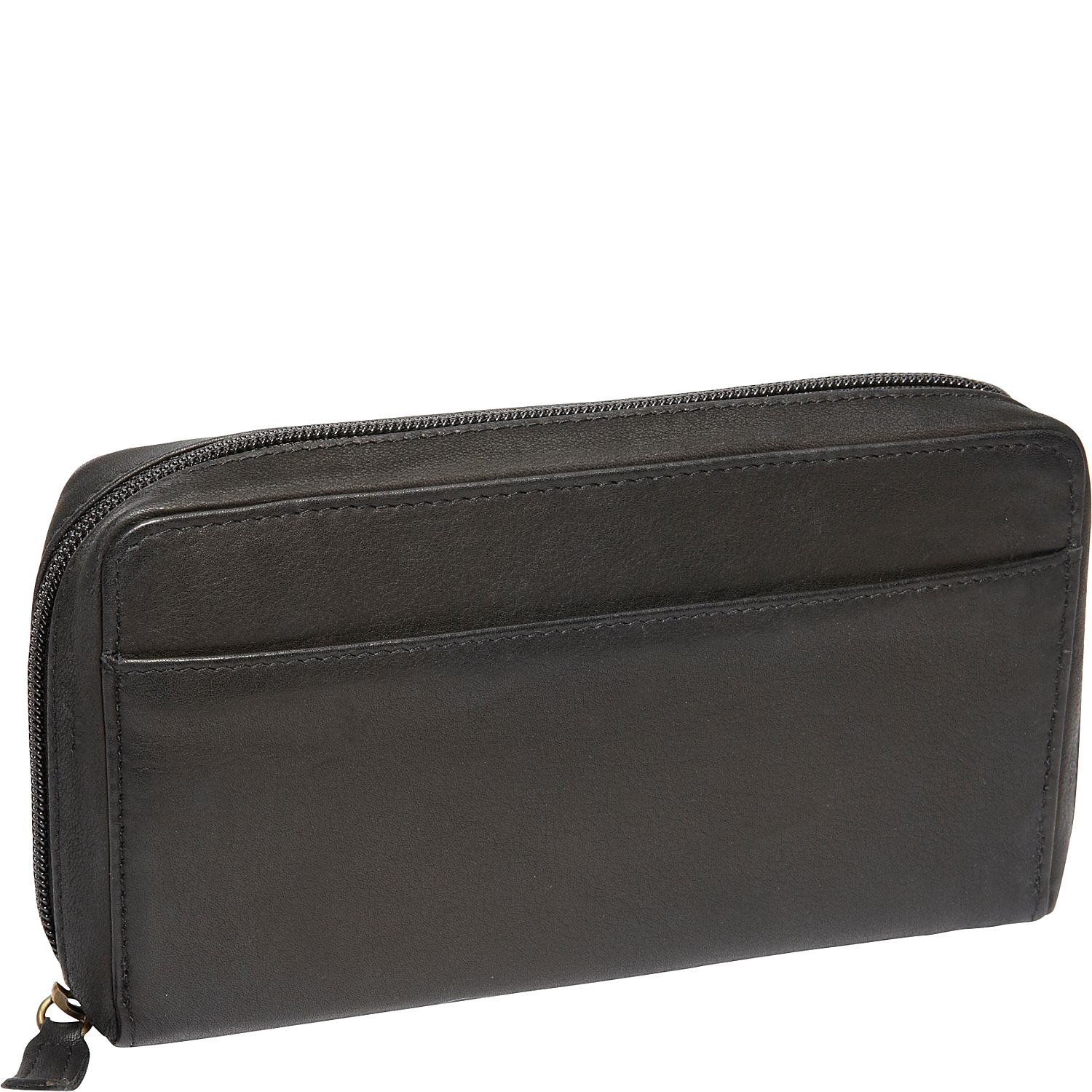 Large Full Zip Organizer Clutch Wallet